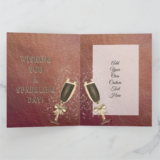 Gepersonaliseerde speciale 80ste verjaardag Kaart  (Binnen)