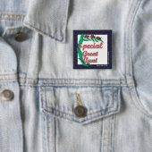 Gepersonaliseerde Speciale Tante lieveheersbeestje Vierkante Button 5,1 Cm (In situ)