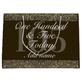 Gepersonaliseerde speciale verjaardagscadeau tas 1 groot cadeauzakje