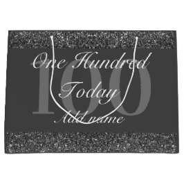 Gepersonaliseerde speciale verjaardagscadeau tas 1 groot cadeauzakje