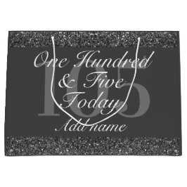 Gepersonaliseerde speciale verjaardagscadeau tas 1 groot cadeauzakje