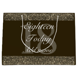 Gepersonaliseerde speciale verjaardagscadeau tas 1 groot cadeauzakje