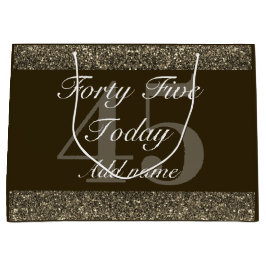 Gepersonaliseerde speciale verjaardagscadeau tas 4 groot cadeauzakje