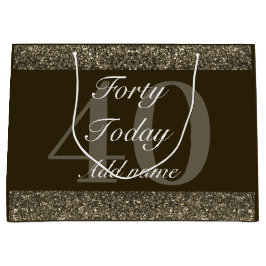 Gepersonaliseerde speciale verjaardagscadeau tas 4 groot cadeauzakje