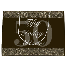 Gepersonaliseerde speciale verjaardagscadeau tas 5 groot cadeauzakje