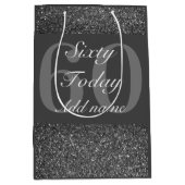 Gepersonaliseerde speciale verjaardagscadeau tas 6 medium cadeauzakje (Voorkant)