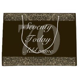 Gepersonaliseerde speciale verjaardagscadeau tas 7 groot cadeauzakje