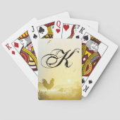 Gepersonaliseerde speelkaarten Sunny Morning Boerd (Achterkant)