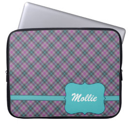 Gepersonaliseerde spelden voor dames van 15-inch l laptop sleeve