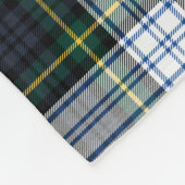 Gepersonaliseerde speldenliefhebber Tartan Clan Go Fleece Deken (Hoek)