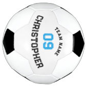 Gepersonaliseerde Speler Jersey Nummer School Team Voetbal (Gedraaid)