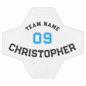 Gepersonaliseerde Speler Jersey Nummer School Team Voetbal (Enkel)