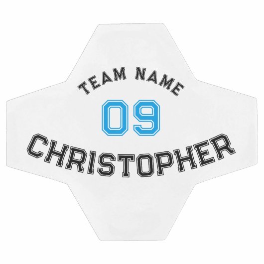 Gepersonaliseerde Speler Jersey Nummer School Team Voetbal (Enkel)