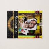 Gepersonaliseerde speler legpuzzel (Horizontaal)