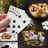 Gepersonaliseerde speler pokerkaarten (Insitu)