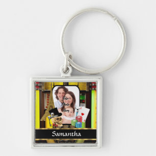Gepersonaliseerde speler sleutelhanger