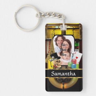 Gepersonaliseerde speler sleutelhanger
