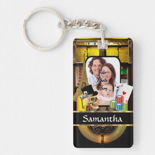 Gepersonaliseerde speler sleutelhanger (Voorkant)