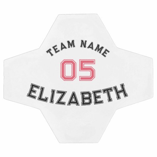 Gepersonaliseerde Speler Team School Naam Jersey N Voetbal (Enkel)