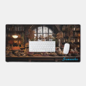 Gepersonaliseerde Spice Shop Counter Desk Mat (Keyboard & Muis)