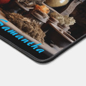 Gepersonaliseerde Spice Shop Counter Desk Mat (Hoek)
