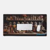 Gepersonaliseerde Spice Shop Counter Desk Mat (Keyboard & Muis)