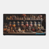 Gepersonaliseerde Spice Shop Counter Desk Mat (Voorkant)