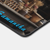 Gepersonaliseerde Spice Shop Counter Desk Mat (Hoek)