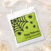 Gepersonaliseerde Spiderweb Halloween Bedankzakje (Geknipt)