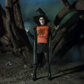 Gepersonaliseerde Spiderweb Halloween T-shirt