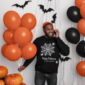 Gepersonaliseerde Spiderweb Halloween Trui