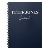 Gepersonaliseerde Spiral Notitieboek Journal (Voorkant)