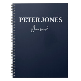 Gepersonaliseerde Spiral Notitieboek Journal