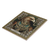 Gepersonaliseerde Spirit Eagle Tribal Altarpiece Tegeltje (Zijkant)