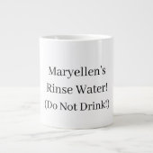 Gepersonaliseerde "Spoelwater" Mok voor artiesten (Voorkant)