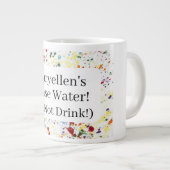 Gepersonaliseerde "Spoelwater" Mok voor artiesten (Voorkant rechts)