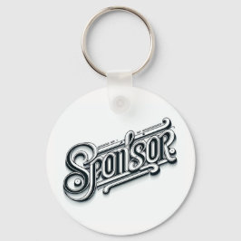 Gepersonaliseerde Sponsor geschenk keepsake sleute Sleutelhanger