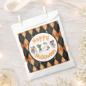 Gepersonaliseerde spookachtige Halloween Bash Bedankzakje (Geknipt)