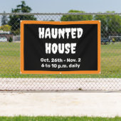 Gepersonaliseerde spookhuis banner (Insitu)