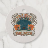 Gepersonaliseerde Spooky Halloween  artwork Bedankjes Labels (Voorkant)