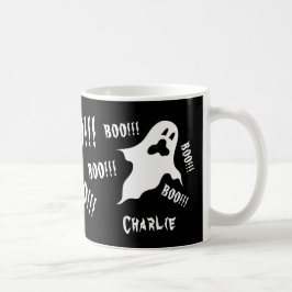 Gepersonaliseerde Spooky Halloween Ghosts Coffee M Koffiemok