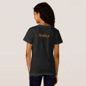 Gepersonaliseerde Spooky Halloween T-shirt (Achterkant volledig)
