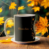 Gepersonaliseerde Spooky Serenity Halloween Ghost Koffiemok