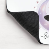 Gepersonaliseerde Spooky Tante Mousepad Muismat (Hoek)