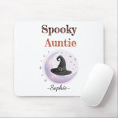 Gepersonaliseerde Spooky Tante Mousepad Muismat (Met muis)