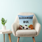 Gepersonaliseerde Sport All-Star aangepaste naam k Kussen (Stoel)