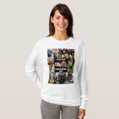 Gepersonaliseerde Sport Fotocollage Football T-shirt (Voorkant volledig)
