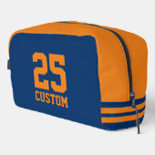 Gepersonaliseerde sport jersey nummer atletische s toilettasje (Rechterhoek)