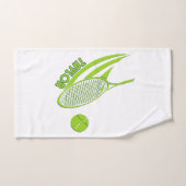 Gepersonaliseerde sporten met naam tennis handdoek (Handdoek)