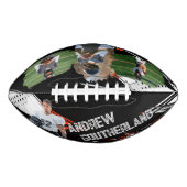 Gepersonaliseerde sporter Portret & Actie Foto Sho American Football (Voorkant)